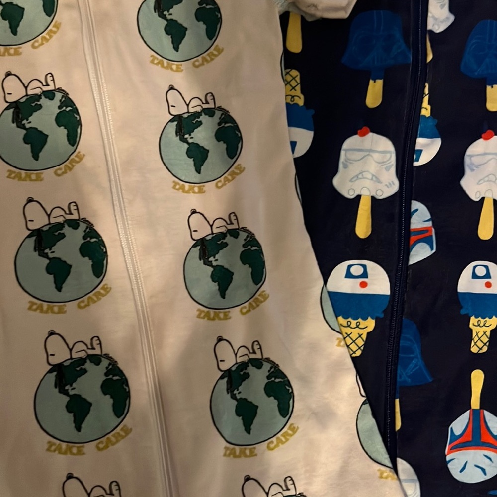 Two barely worn short pj’s